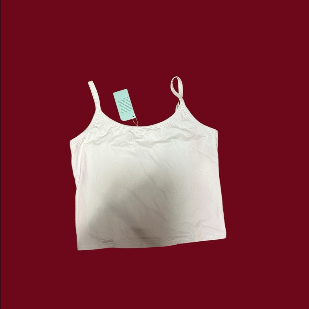 WIHOLL Women’s White Tank Top – Size XL (NWT)